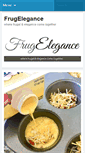 Mobile Screenshot of frugelegance.com